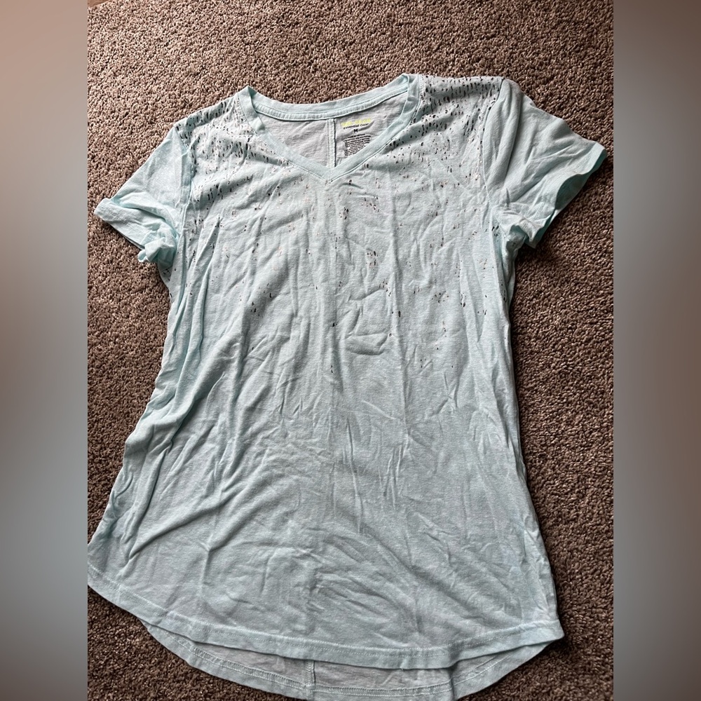 Tek Gear Light Blue Short Sleeve Tee